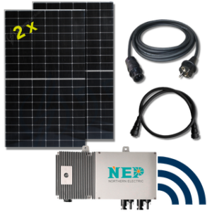 760-Watt-Balkonkraftwerk mit NEP Wechselrichter | Energy Junkies Gmbh